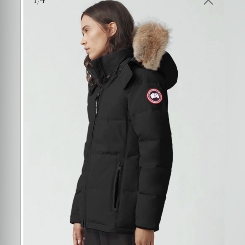 Canada Goose Chelsea Fur Trim Parka Heritage size M